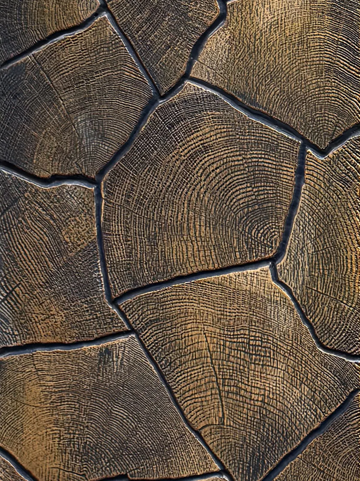 Oak End Grain Engineered Flooring – Metallic Lacquered - Image 5